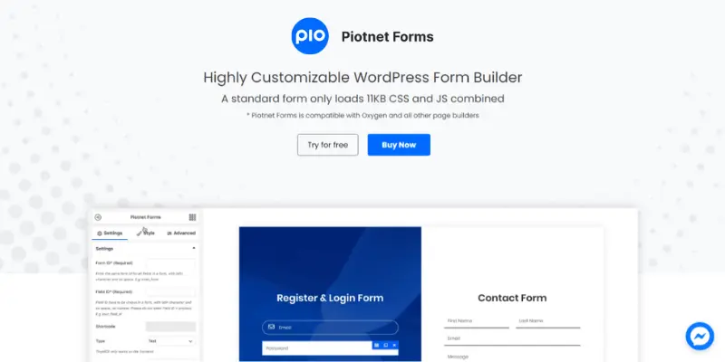 imagen del plugin piotnet forms pro wpstorepremium