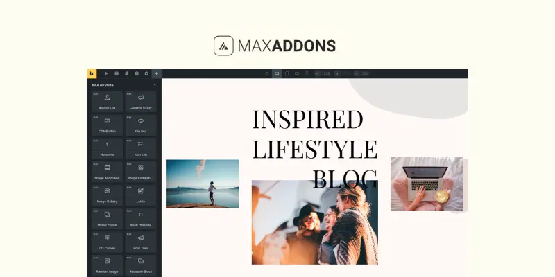 imagen del plugin Max Addons Pro for Bricks wpstorepremium