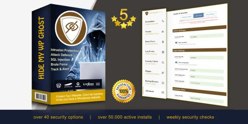 imagen del plugin hide my wp ghost pro wpstorepremium