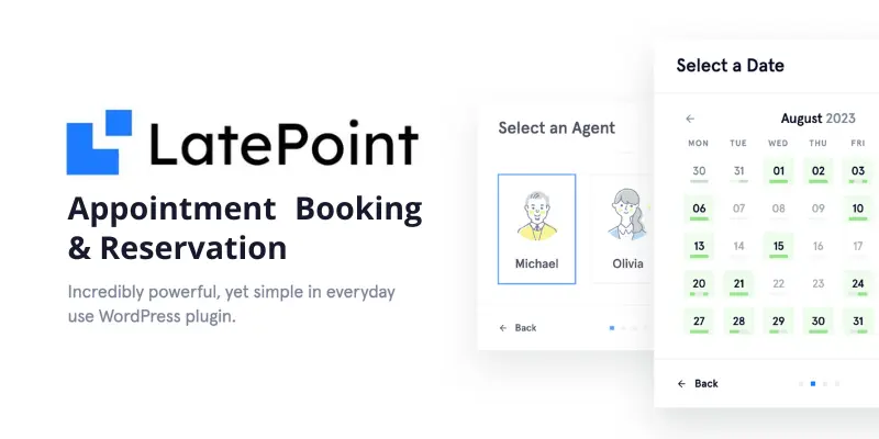imagen del plugin latepoint appointment booking wpstorepremium
